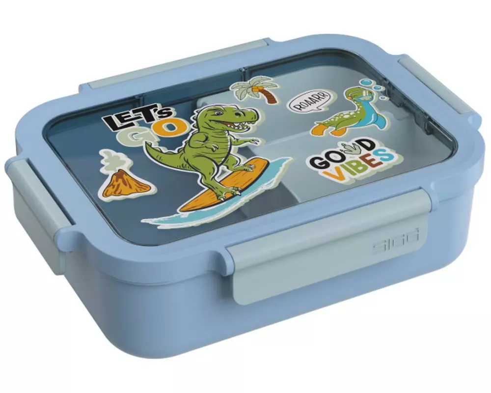 SIGG Lunchbox NIMO KIDS LUNCHBOX LET'S GO Hellblau