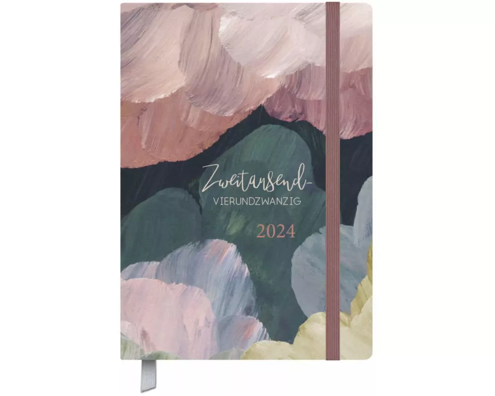 Terminkalender Campus Aquarell 18 Monate 2024/2025