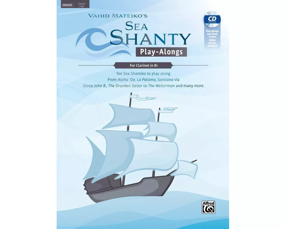 Sea Shanty Play-Alongs for Clarinet in Bb