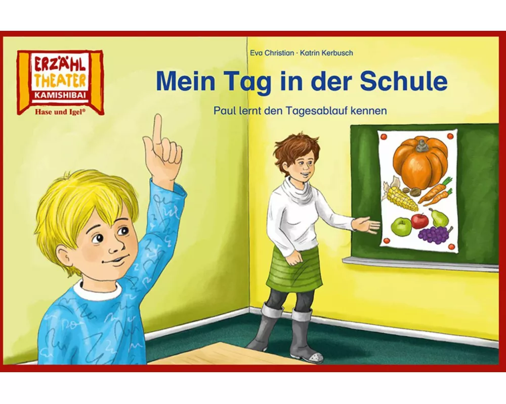Mein Tag in der Schule / Kamishibai Bildkarten