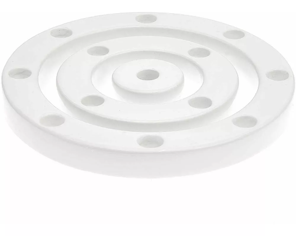 Keramik Kerzenringe weiß, 3 Stk