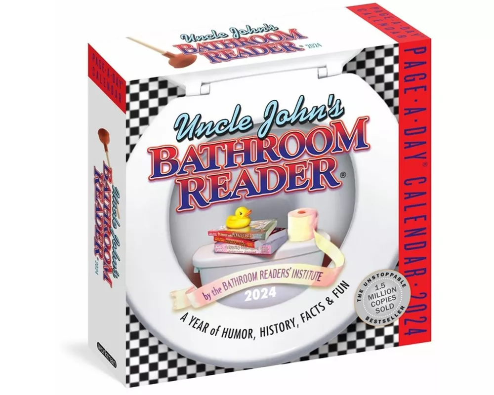 Uncle John’s Bathroom Reader Page-A-Day Calendar 2024