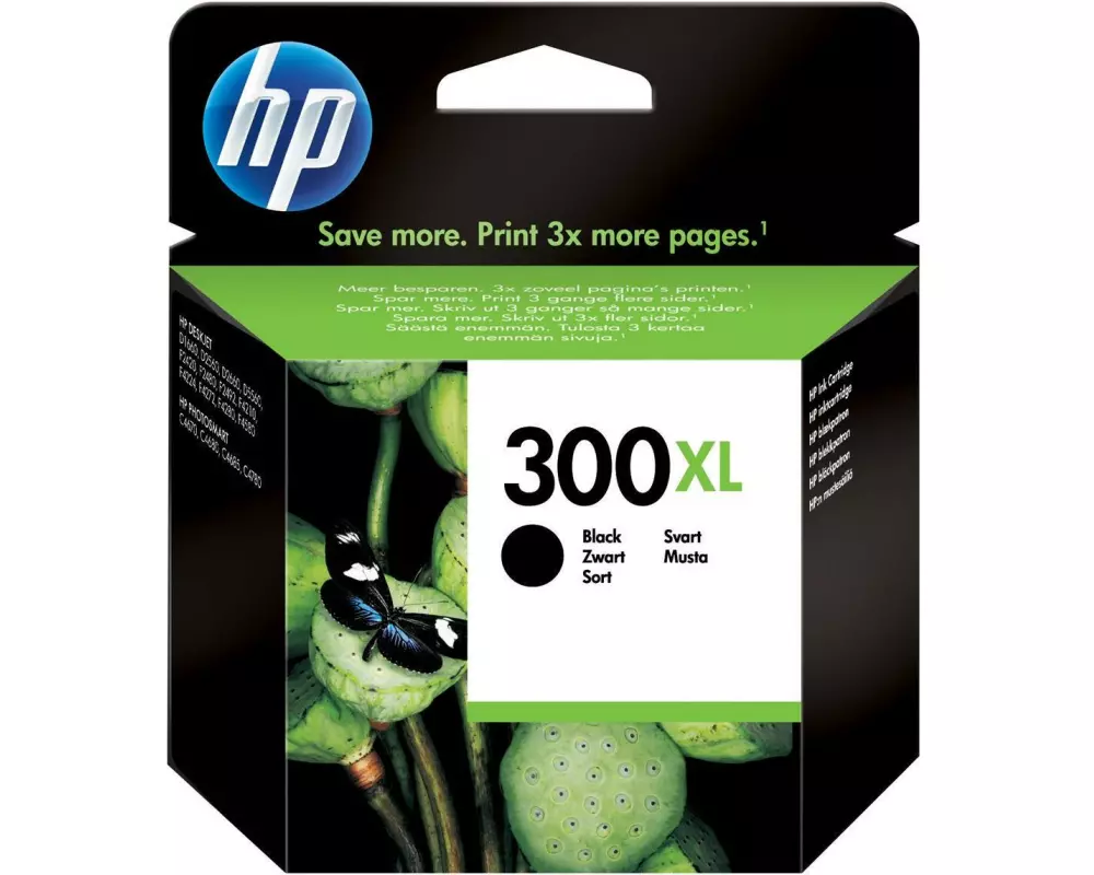 HP Tinte Nr. 300XL (CC641EE) Black