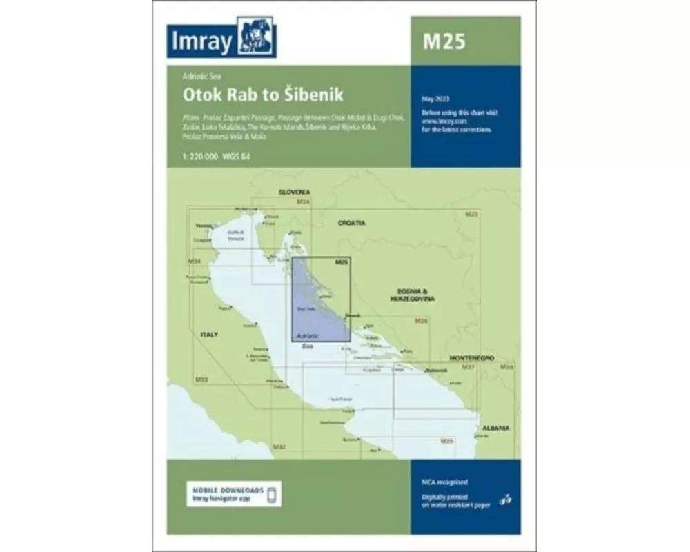 Imray Chart M25