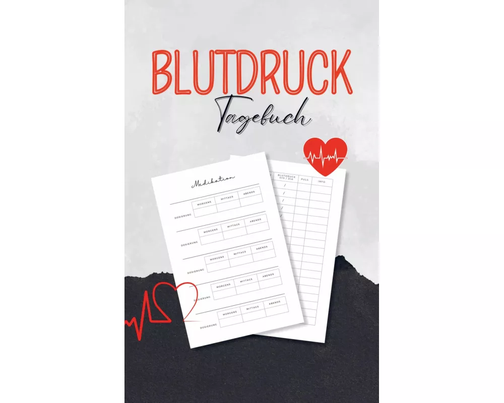 Blutdruck Tagebuch 1 Jahr