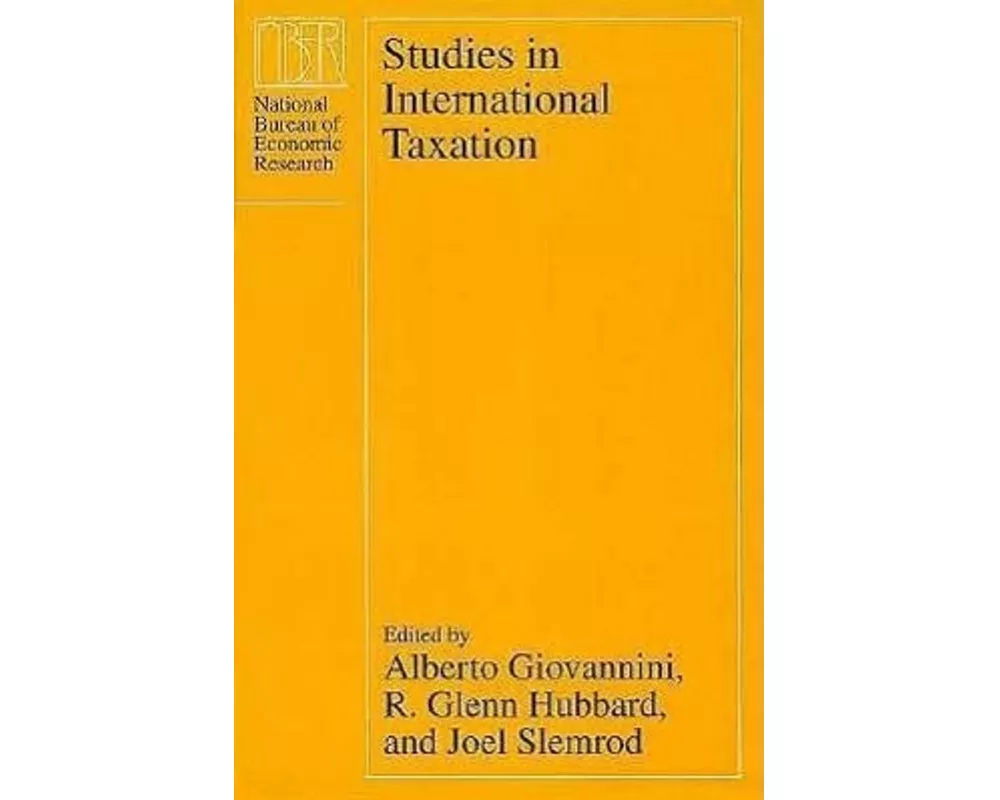 Studies in International Taxation