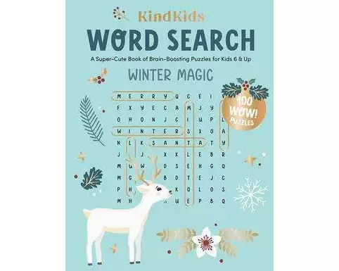 KindKids Word Search Winter Magic