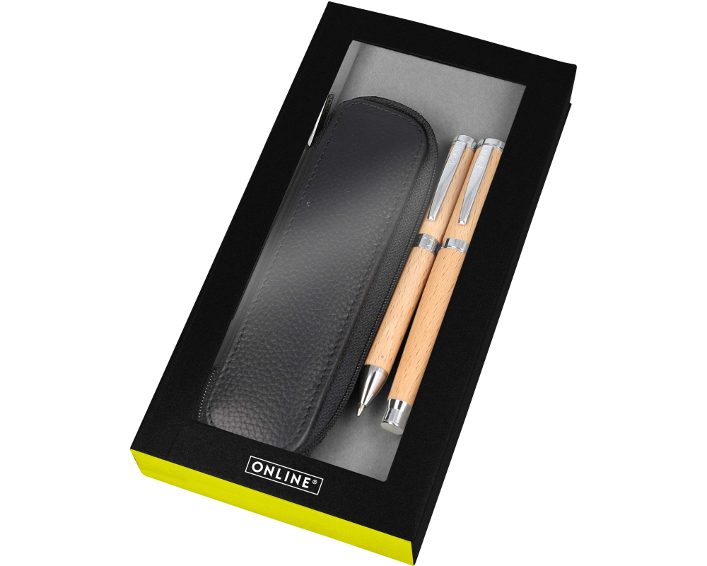 ONLINE Füllhalterset 31176 Nature Style Beechwod