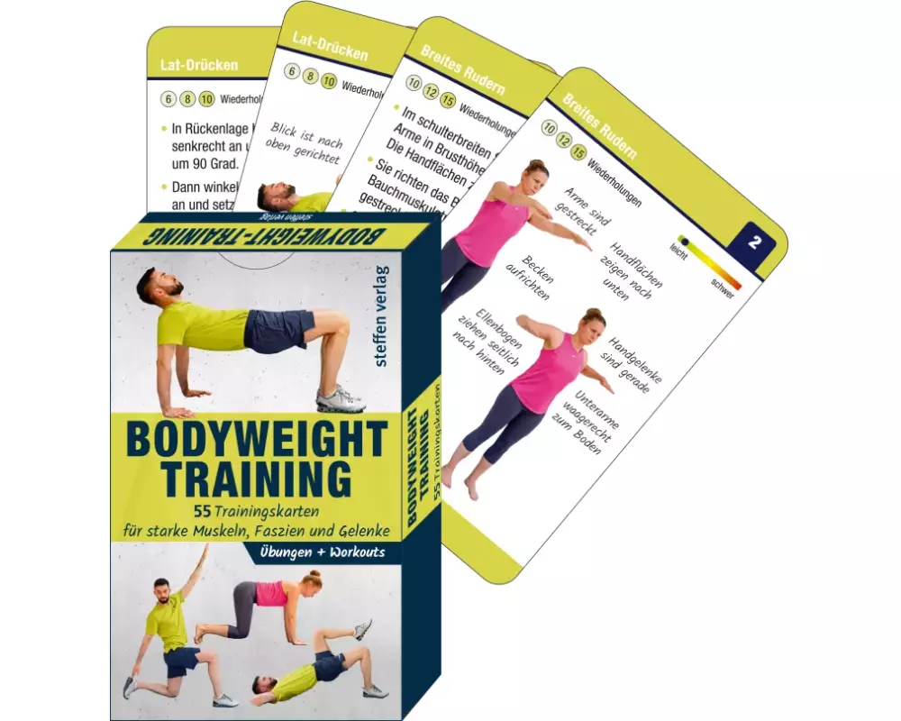 Trainingskarten Bodyweight-Training