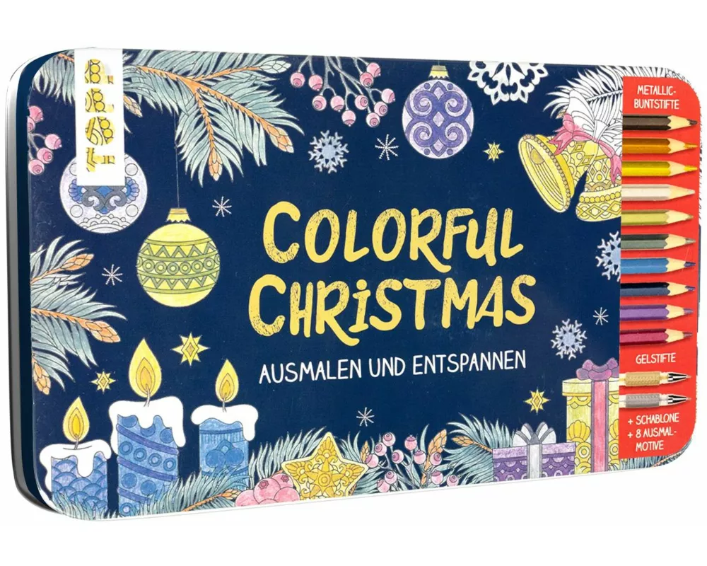 Colorful Christmas Designdose