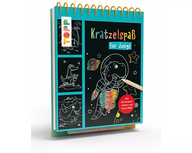 Kratzelspaß für Jungs