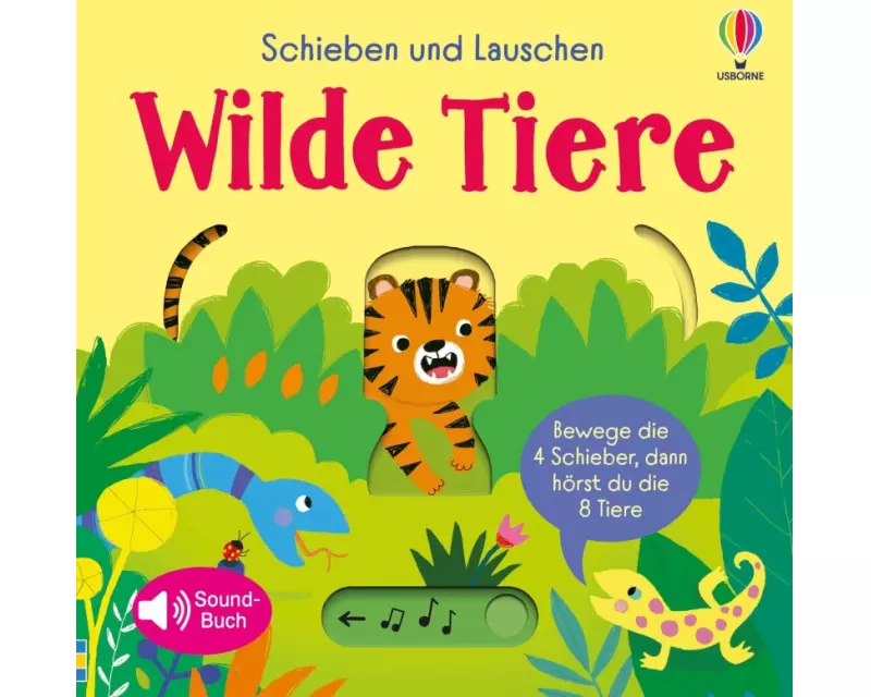 Schieben und Lauschen: Wilde Tiere