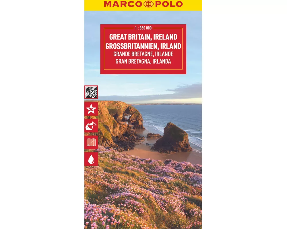 MARCO POLO Reisekarte Großbritannien, Irland 1:850.000