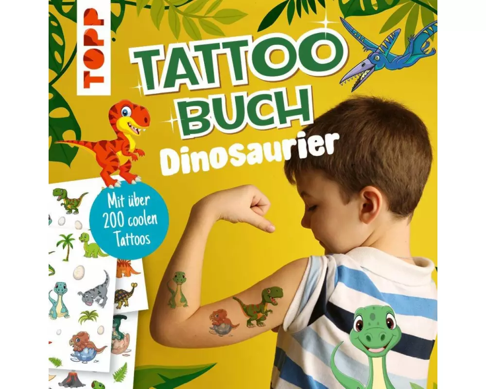 Tattoobuch Dinosaurier