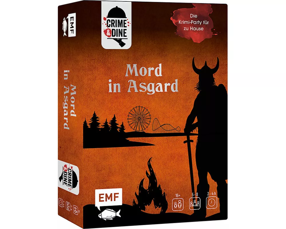 Crime & Dine – Das Krimi-Dinner-Set: Mord in Asgard
