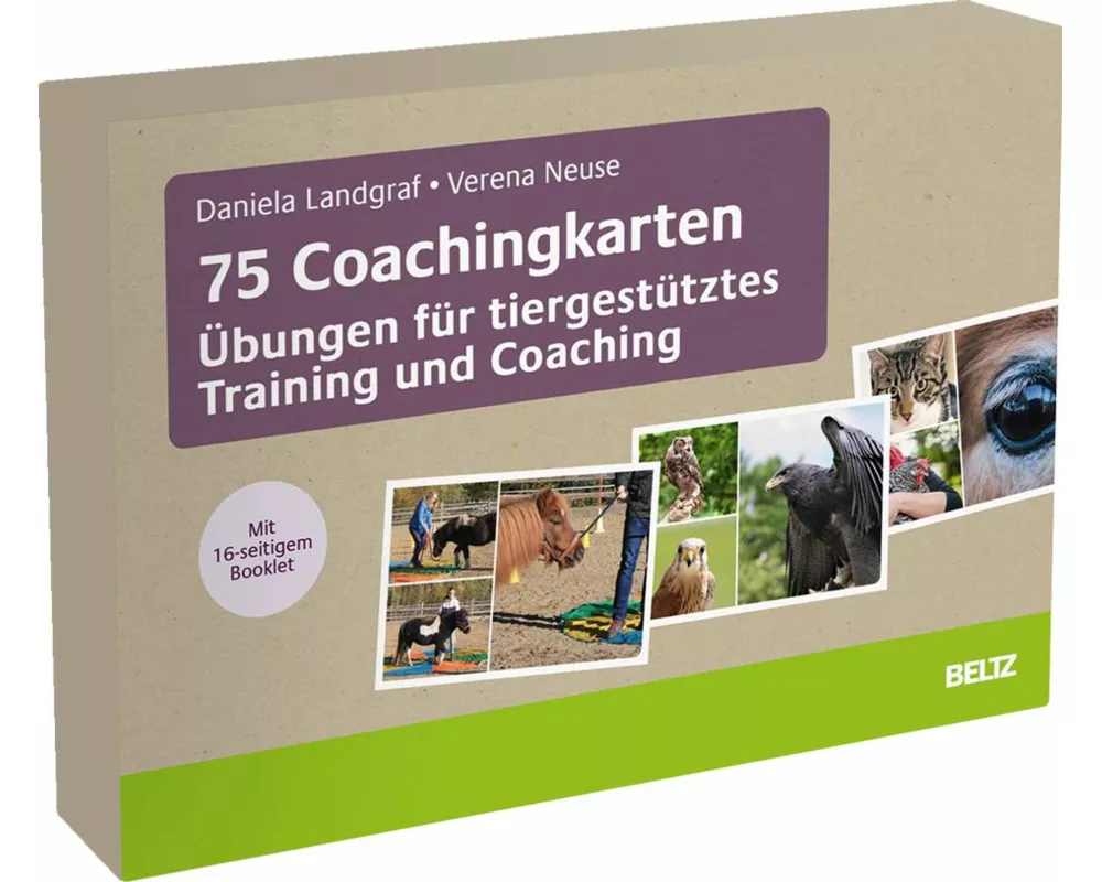 75 Coachingkarten Übungen für tiergestütztes Training und Coaching