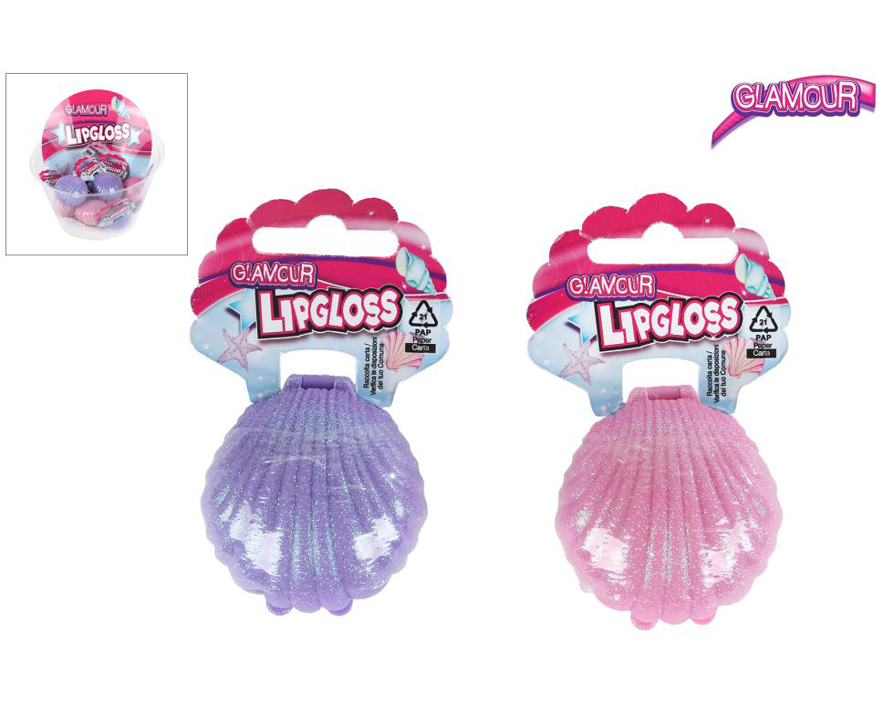 ROOST Lipgloss 640127 Glamour Muschel, assortiert