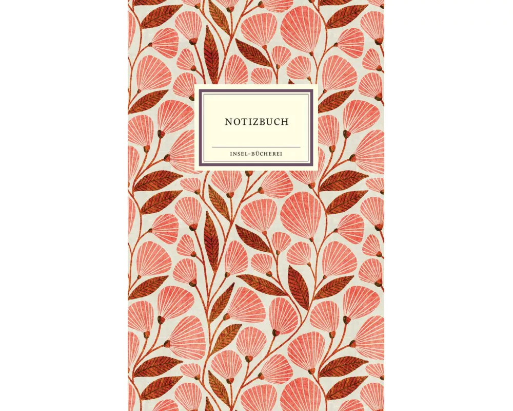 Notizbuch Insel-Bücherei »Roter Ginkgo«