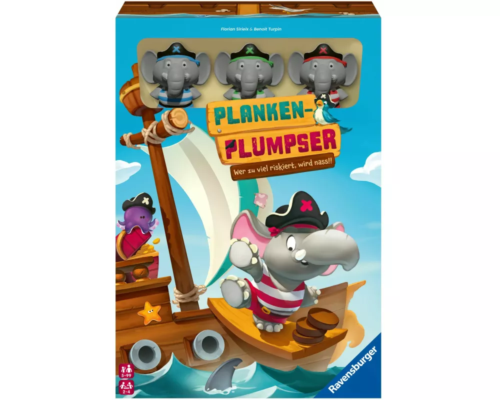 Planken-Plumpser - Kinderspiel ab 5 Jahre