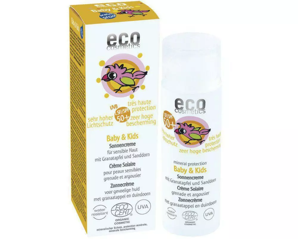 eco cosmetics Sonnencrème Baby and Kids LSF 50+ 50 ml