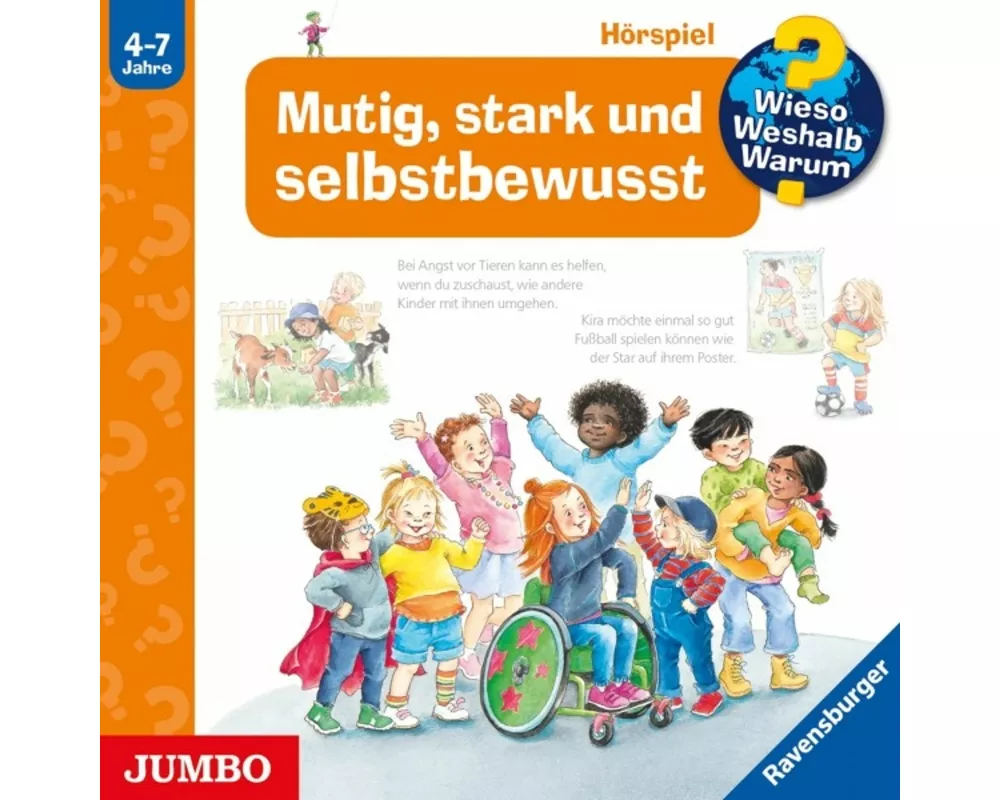 Wieso? Weshalb? Warum?: Mutig,stark und selbstbew