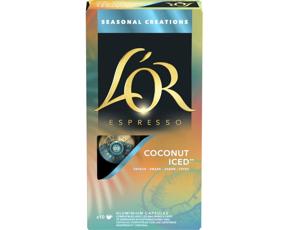 L'Or Kaffeekapseln Coconut Iced 10 Stück