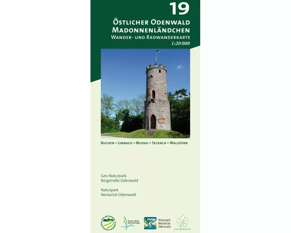 Östlicher Odenwald - Madonnenländchen 1 : 20.000