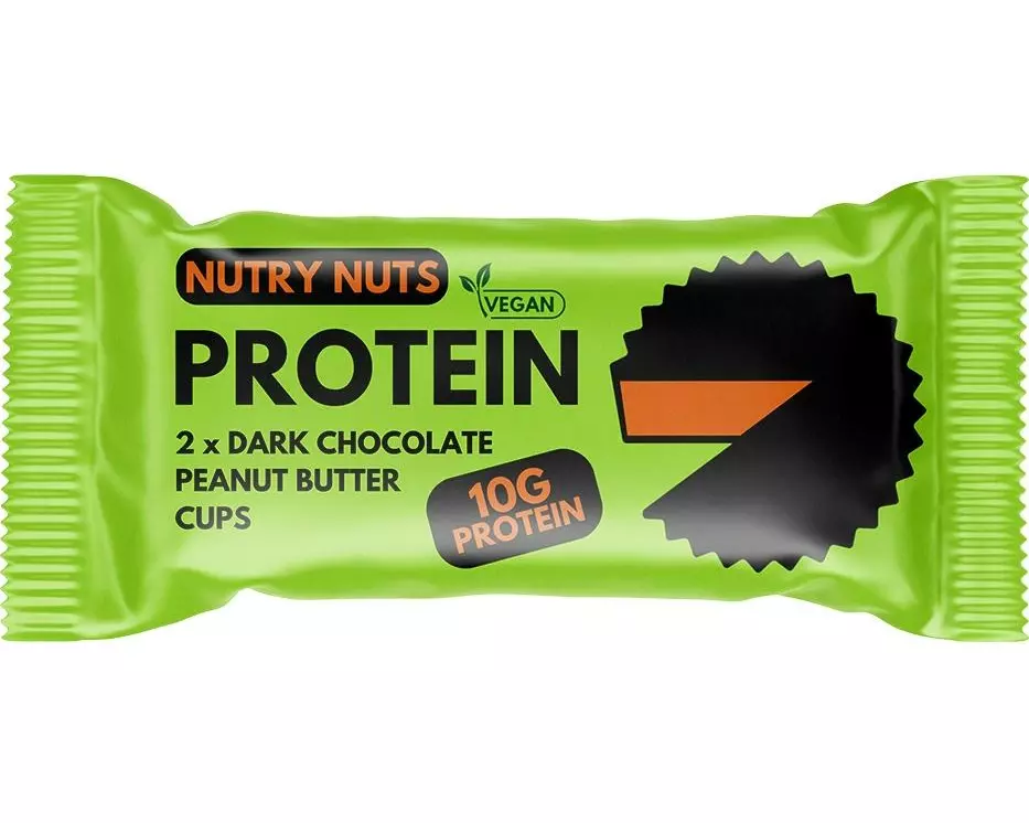 Nutry Nuts Riegel Protein Cups Dark Chocolate 12 x 42 g
