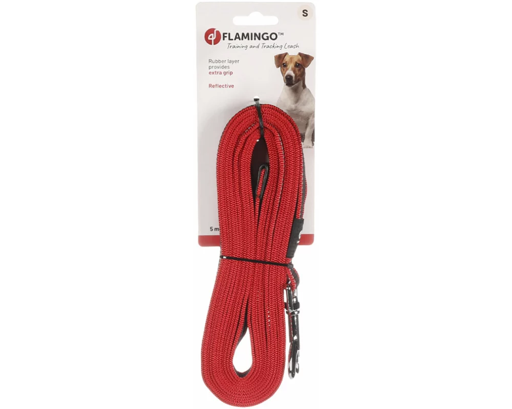 Flamingo Schleppleine Nylon rot 5m