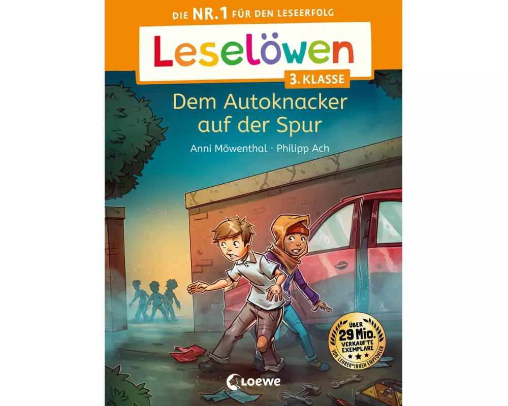 Leselöwen 3. Klasse - Dem Autoknacker auf der Spur