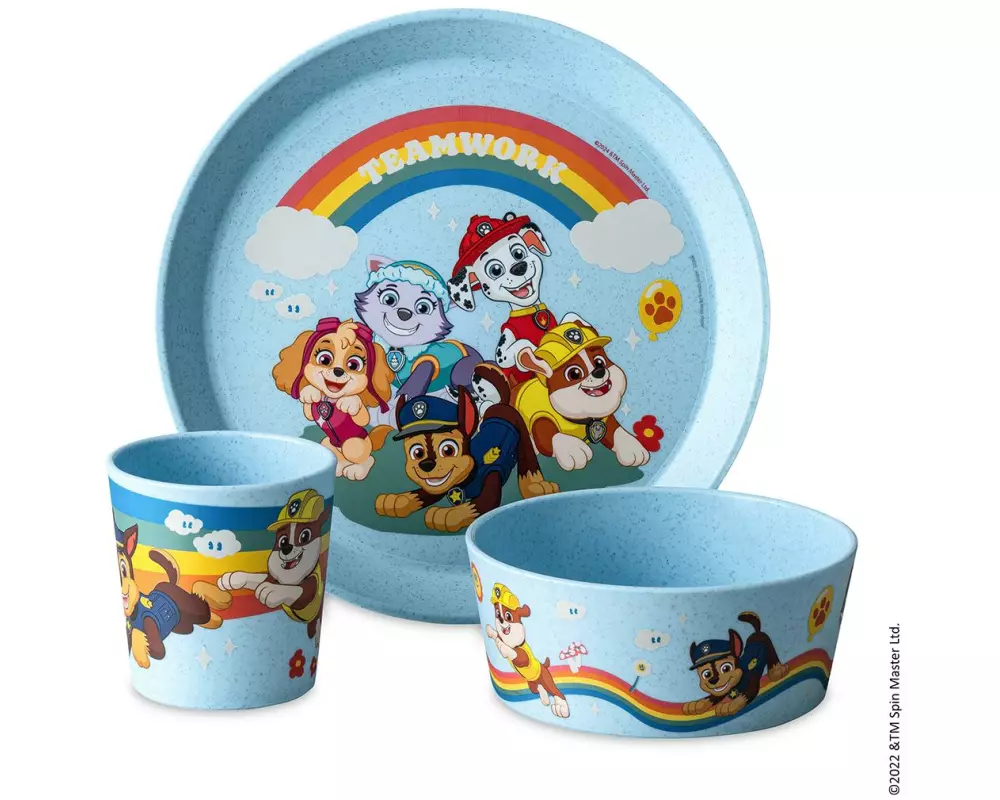 Koziol Kindergeschirrset CONNECT PAW PATROL sky blue
