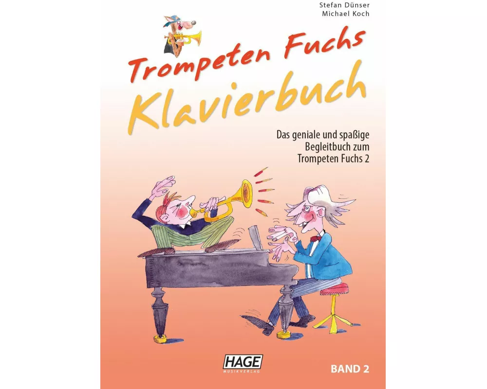 Trompeten Fuchs 2 - Klavier Begleitbuch