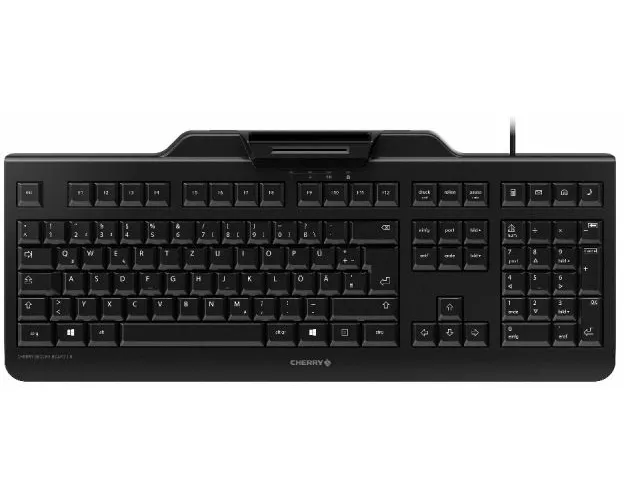 CHERRY JK-A0400FR-2 Tastatur Büro USB AZERTY Französisch Schwarz