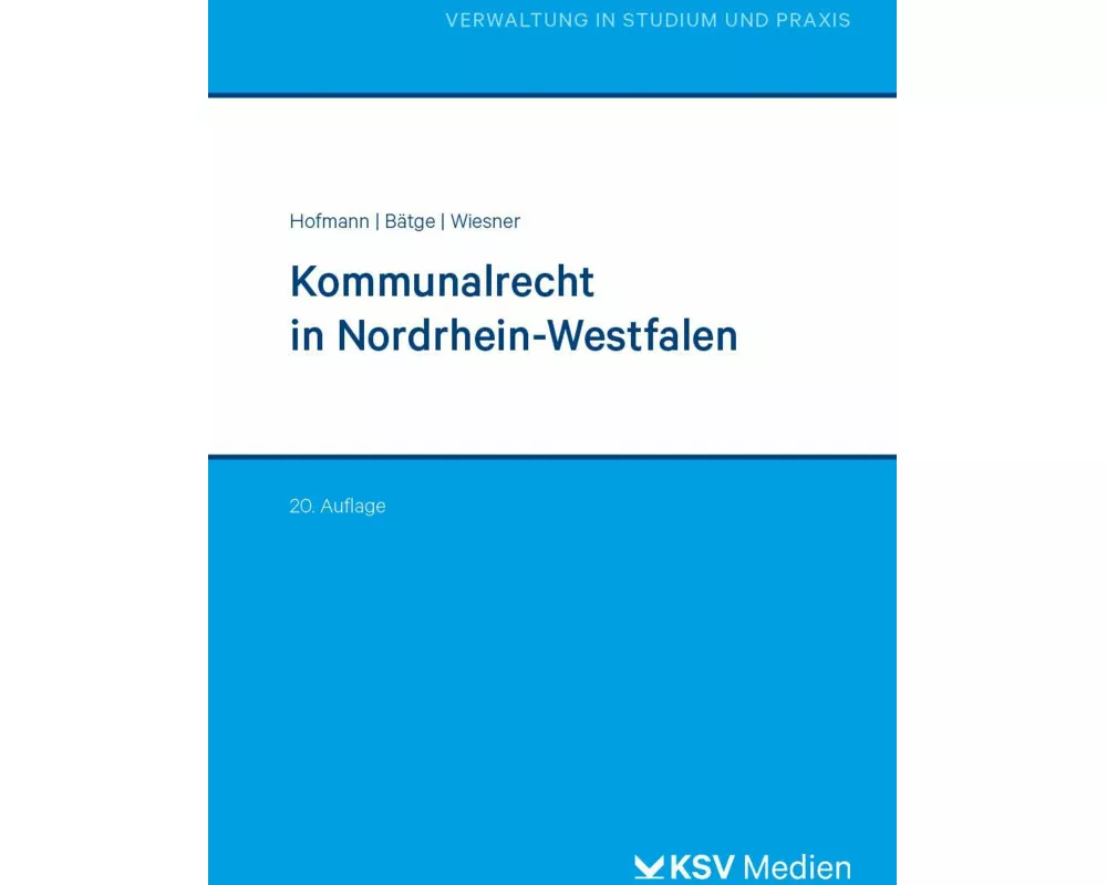Kommunalrecht in Nordrhein-Westfalen