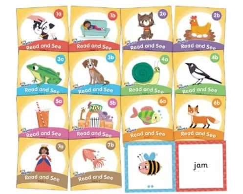 Jolly Phonics Read and See, Pack 1