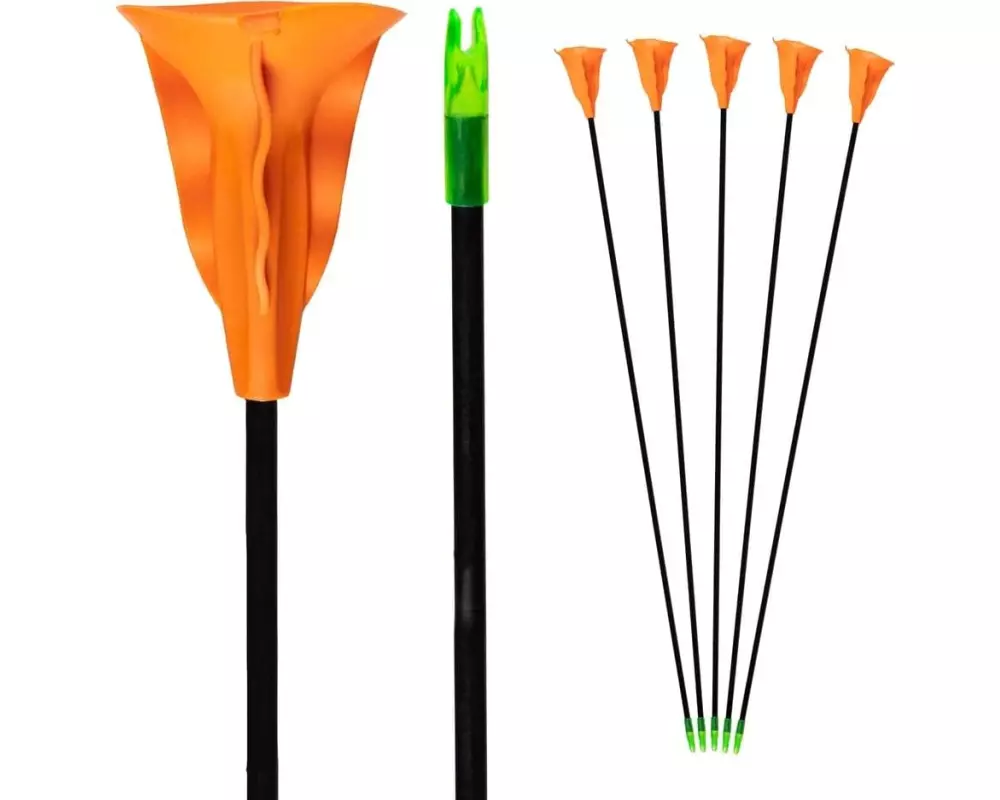 Bogenkönig Saugnapfbogen 28 Zoll, 5er-Set