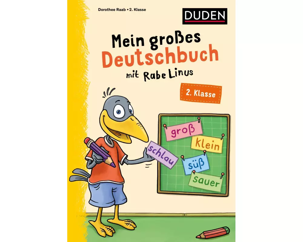Mein großes Deutschbuch mit Rabe Linus – 2. Klasse