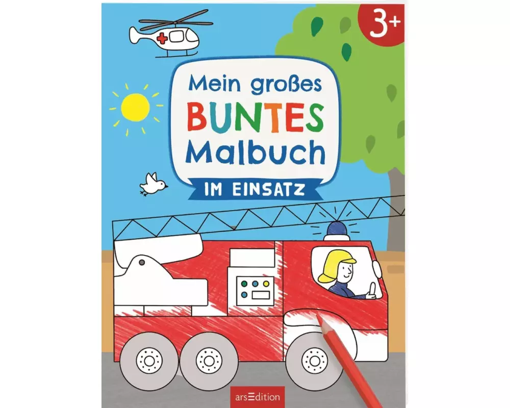Mein großes buntes Malbuch – Im Einsatz