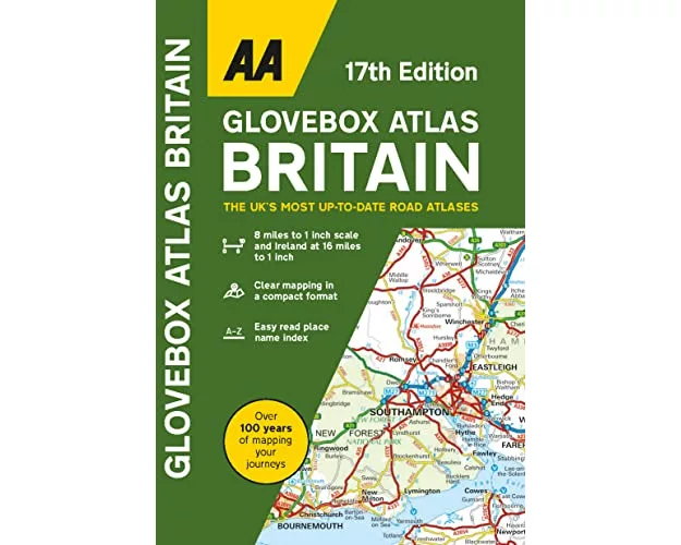 AA Glovebox Atlas Britain