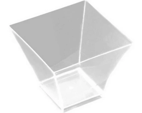 Webstar Schale Pagoda 90 ml Transparent 25 Stück