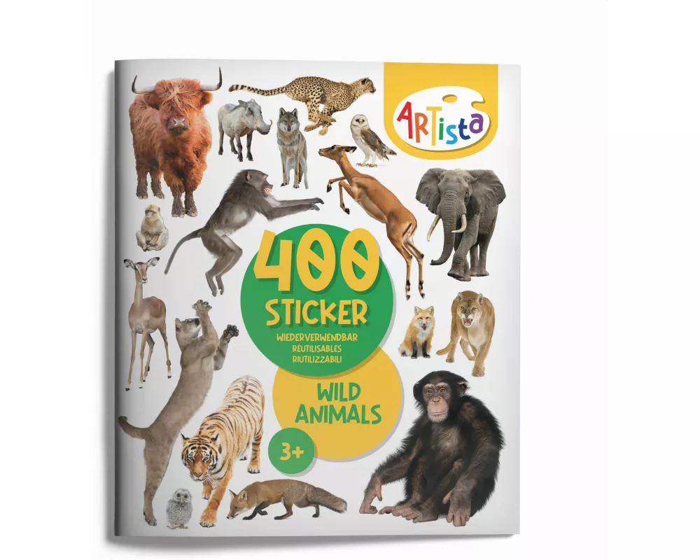 Stickerbuch Wildtiere