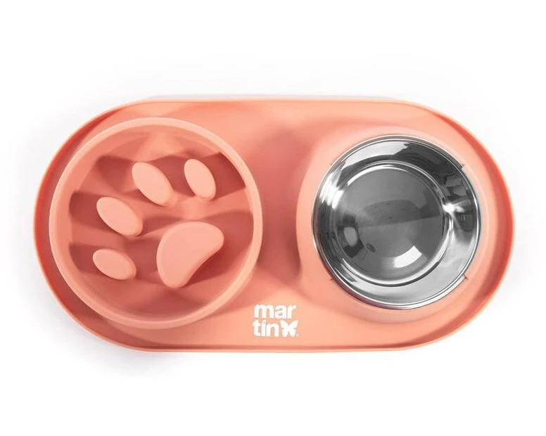 Martin Sellier Doppelnapf Slowfeeder Rosa