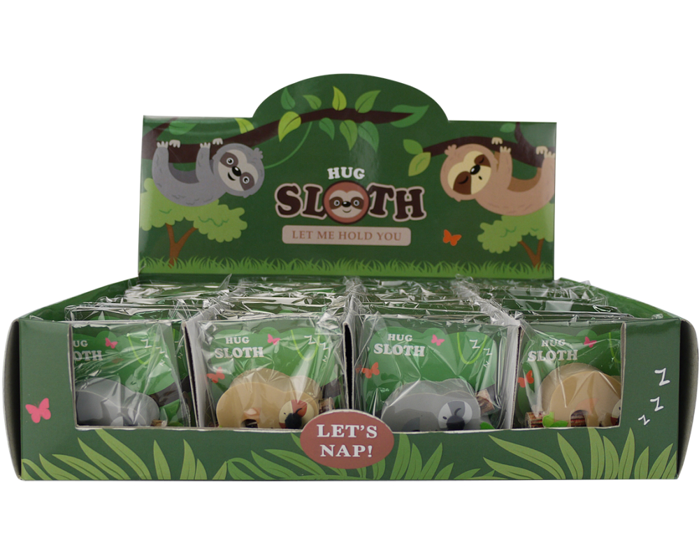 ROOST Radiergummi 108525 Faultier 2 ass.