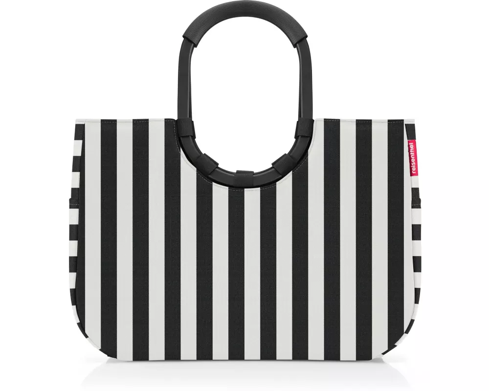 Reisenthel Einkaufskorb Loopshopper L Summerstripes Black