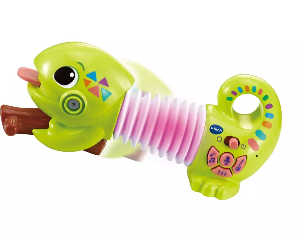 Vtech Ziehspass-Chamäleon Carlo mit Sound- und Lichteffekten