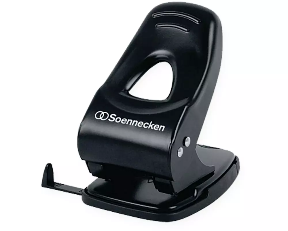 Soennecken Locher 60 Seiten, Schwarz