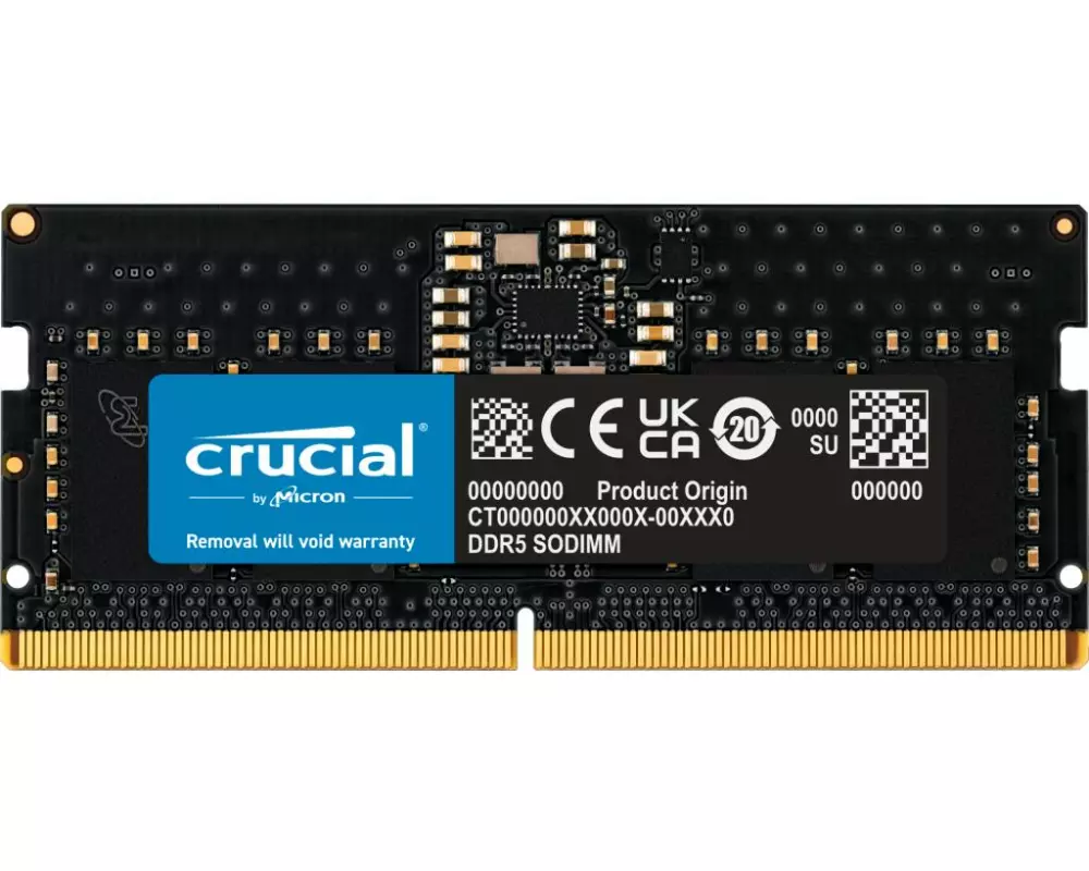 Crucial SO-DDR5-RAM CT8G48C40S5 4800 MHz 1x 8 GB