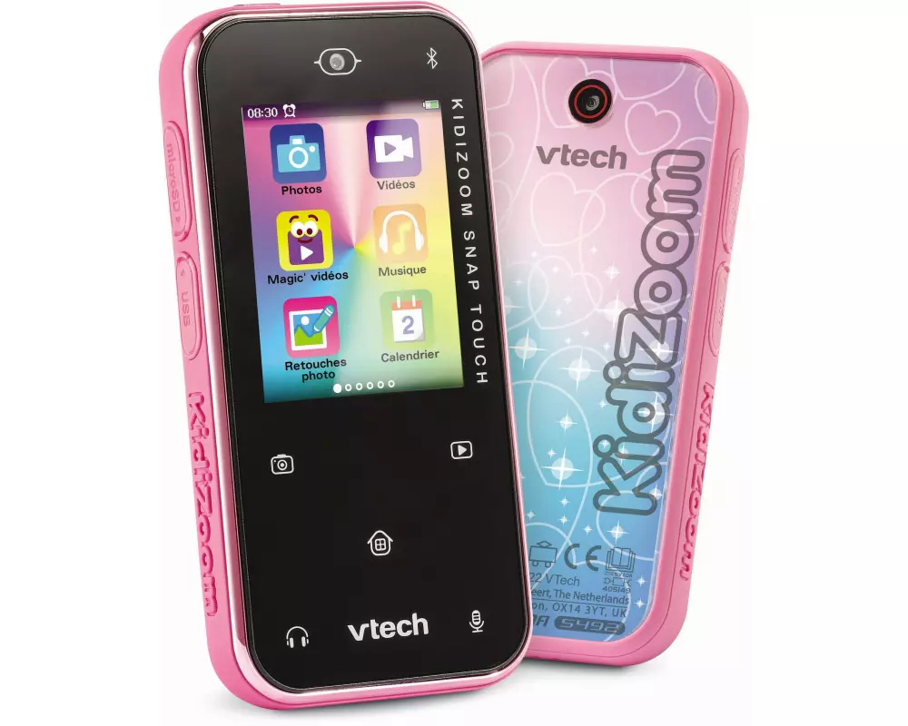 Vtech Kinderkamera KidiZoom Snap Touch rose -FR-