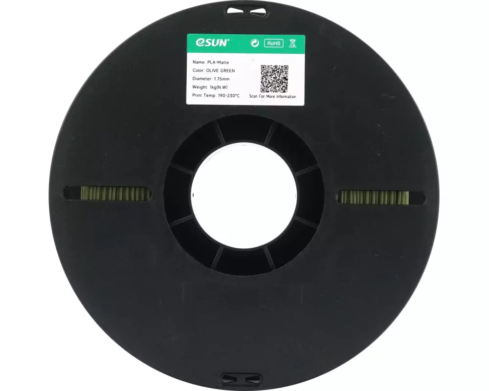 eSun Filament eSun, Filament , PLA MT, Olivgrün 1.75 mm 1 kg