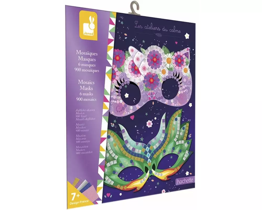 Janod Bastelset Mozaik Masken